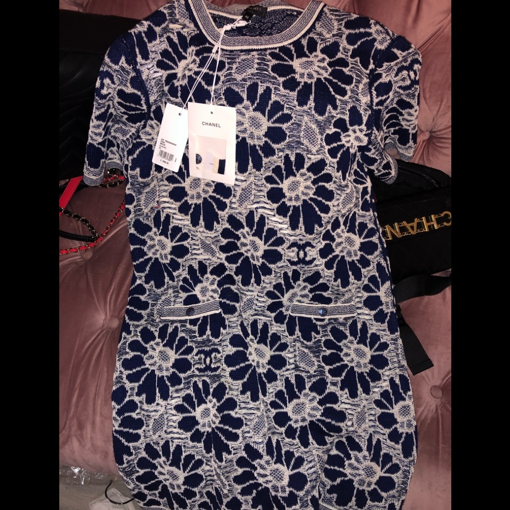 Blue Chanel Dress